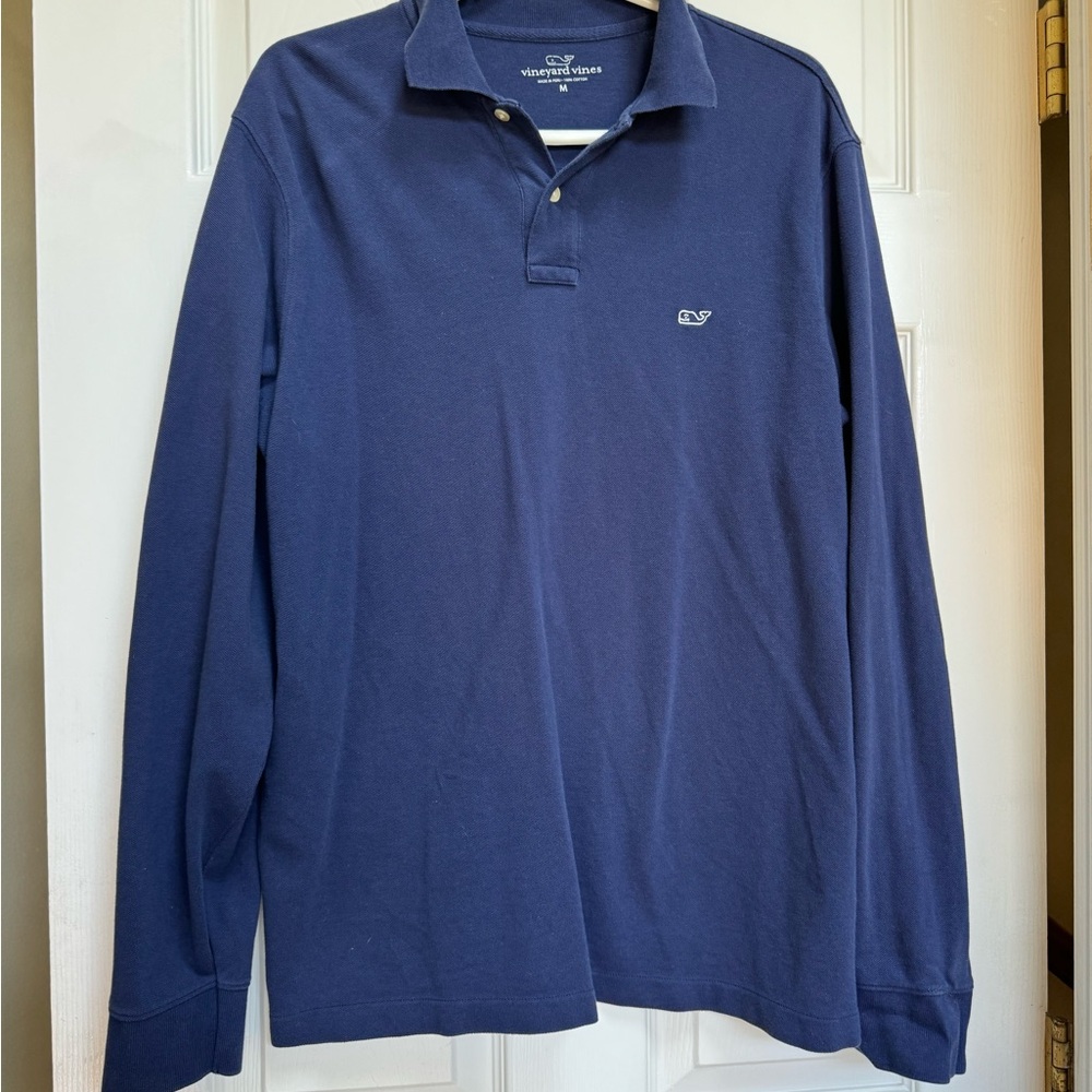 Vineyard Vines Navy Blue cotton pullover